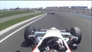 2012 Indy 500 Mike Conway and Will Power Crash