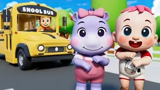 Las Ruedas del Autob&uacute;s 🚍 | Videos para ni&ntilde;os | Tiny Trio Canciones Infantiles