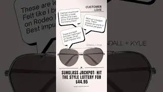 🕶️ DESIGNER SUNGLASSES AT A FRACTION OF THE COST? YES, PLEASE! 🕶️