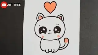 easy kitty kese banaye|| hello kitty easy drawing|| #hellokitty #trending#entertainment#viralvideo