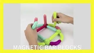 Magnetic Constructing, Creative Learning Next-Generation DIY Educational STEM Development Block Toy