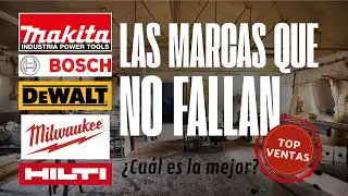 ⚙️ Top 5 marcas de herramientas m&aacute;s fiables y vendidas | Taller y carpinter&iacute;a
