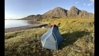 Letterewe Wild Camp at Fionn Loch