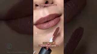 Insight Cosmetics Cream Matte Mousse Lipstick Coco Puff 🤎#insightcosmetics #insightlipstick #swatch