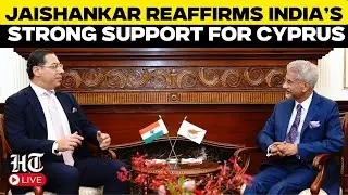Live: EAM S. Jaishankar Meets Cypriot FM In Delhi, Affirms Unwavering Support For Cyprus&rsquo; Unity