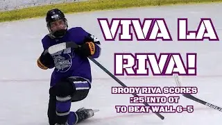 Rumson Fair Haven 6 Wall 5  (OT) | HS Hockey | Brody Riva Game Winner 25 Seconds into OT!
