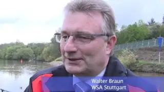 Flussbauprojekt &bdquo;Neckarstrand&ldquo; in Remseck am Neckar