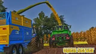 #fs19 open sever maize just need drivers  part 5