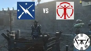 Minutemen vs The Institute:  Epic Castle Defense