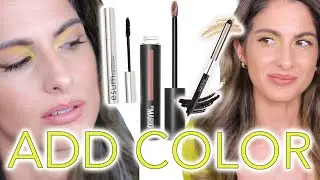 ADD A POP OF COLOR! TRYING LOTS OF NEW MAKEUP
