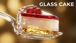 Glass Strawberry Cheesecake | ASMR #satisfying #oddlysatisfying #minifoodasmr #strawberrycheesecake