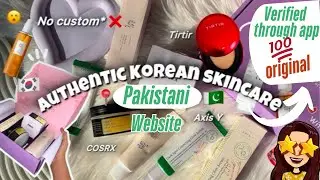 Korean SkinCare~Where to Buy Original K-Beauty Products in Pakistan🇵🇰 #original #koreanskincare