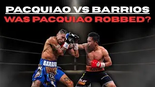 Manny Pacquiao 🇵🇭  vs Mario Barrios 🇲🇽 : The Biggest ROBBERY Of All Time?!?