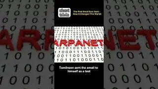 The First Email Ever Sent - How It Changed The World! #trivia #fact