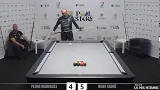 Campeonato Nacional Pool Veteranos - Perdedores 3 - Pedro Rodrigues x Nuno Andr&eacute;