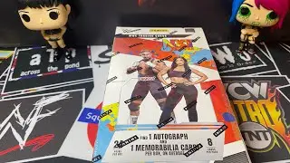 WWE NXT 2.0 Panini Hobby box - auto and relic hit  numbered cards 24 packs  wrestling card box break