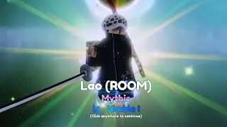 Maxed Evolved Law (Room) Showcase in Roblox Anime Adventures