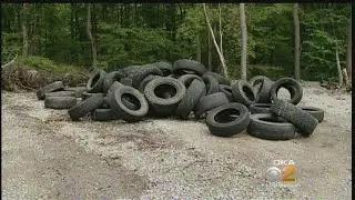 Ohiopyle State Park Becomes Dumping Ground For Old Tires