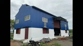 Low budget godown shed + civil Rs 1150