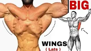 घर पर वर्कआउट कर के कोबरा जैसा बॉडी बनाए 😱😱best wings lats workout 🔥