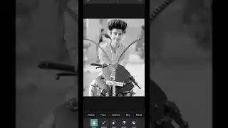 chain/zip photo editing in picsart #shorts #short