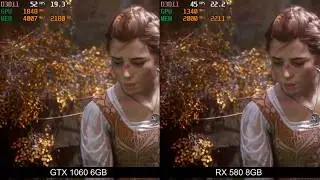 A Plague Tale Innocence - GeForce GTX 1060 vs Radeon RX 580 (Performance comparison)