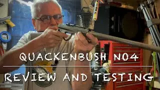 Quackenbush no4 22 air rifle review and chronograph testing. What an amazing piece of history!