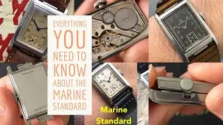 Винтажные часы Omega для дайвинга времён Второй мировой войны &mdash; Marine Standard и de Luxe, 1940-е годы