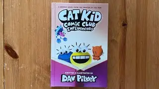 Ash reads Cat Kid Comic Club Influencers (Cat Kid Comic Club #5) part 2 by Dav Pilkey