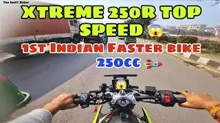 1st INDIAN FASTER BIKE 250cc 🚀😱 || HERO XTREME 250R 💯 || TOP SPEED 🤔😱🚀 