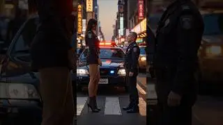 The tallest officer in New York #police #ai