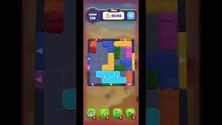 Block Away Planet Slide Puzzle Level 210