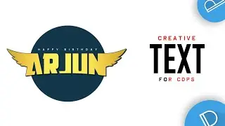 Creative Text For CDPs  || Creative Text in Pixellab || Cherry Editing Zone
