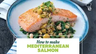 Heart-Healthy Mediterranean Salmon with White Beans | Easy Dinner Recipe