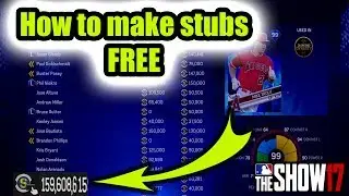 *NEW METHOD* How to get FREE stubs in MLB The Show