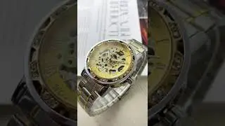 Обзор часов Winner 8012 Silver-Gold Diamonds