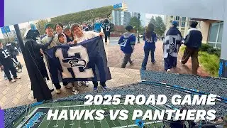 It&rsquo;s GAME DAY in Charlotte &mdash; and the 12s showed OUT. 🔥| 2025 SEAHAWKS vs PANTHERS 🏈