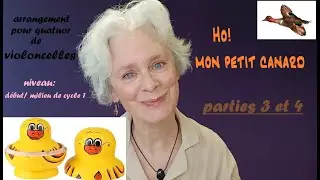 Ho mon petit canard 🦆 voix 3 & 4 #violoncelle #cello #celloteacher #russie  #childsongs #music