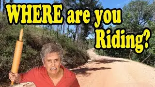 Blue Creek Park - Dual Sport Riding down a Dirt Road to Army Corps of Engineer Parks