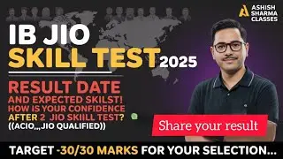 IB JIO SKILL TEST 30/30 MARKS! RESULT DATE AND EXPECTED SKILL TEST! YOUR FEEDBACK AFTER 2 CLASS #ib