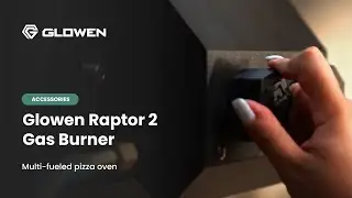 Glowen Raptor 2 | Multi-fueled pizza oven | Gas Burner | Ignition at the turn of a dial