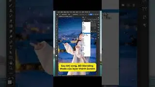 Hiệu ứng tuyết rơi cực nhanh trong photoshop