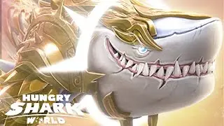 Hungry Shark World - Apex Sharchangel Max Level 30