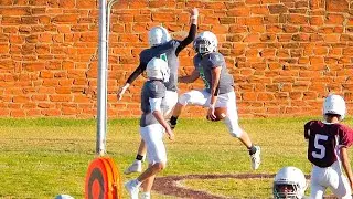 Shamrock Vs. Clarendon. Junior High Football Game. 2021