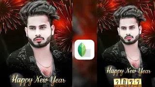 Snapseed Happy New Year 2022 Photo Editing Full Hindi tutorial || Happy New Year Photo Editing