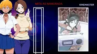 Gacha NTR | Kokujin no tenkousei react to Hiroki as Player (MiSide) Mita as Namorada do Hiroki