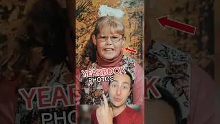 Funny Kids Yearbook Photos #shorts