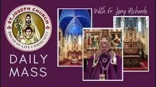 Daily Mass - Solemnity of the Immaculate Conception of the Blessed Virgin Mary, Friday, Dec 8, 2023