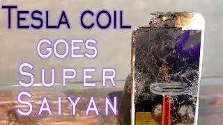 iPhone Vaporized by Lightning from Giant Tesla Coil ( ft. ArcAttack )