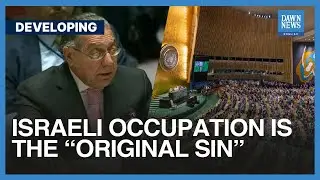 Full Speech Pakistan UN Envoy Munir Akram: 
